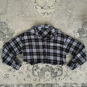 Cropped flannel